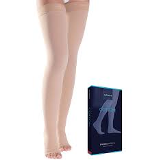 Sigvaris Medical Compression Stockings Cotton Class 2 Thigh Length For Men And Women Xxs Normal Amazon In Health Personal Care