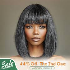 Gray Human Hair Toppers Salt and Pepper Human Hair Toppers for Thinning  Hair 5x3 Silk Base Real Scalp Hair Pieces for Older Women