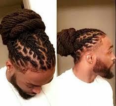 Dreadlocks and locks are a cool hairstyle for men with natural hair. Pin By Missziggy Driver On Men With Locs Dreadlock Hairstyles For Men Hair Styles Dread Hairstyles For Men