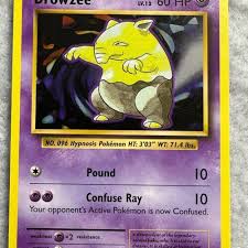 Drowzee 2016 Pokemon Card Basic 49/108 Common Mint | eBay