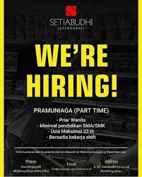 Maybe you would like to learn more about one of these? Lowongan Kerja Part Time Bandung Lowongan Kerja Terbaru Indonesia 2021