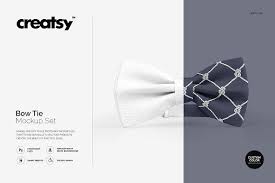 Bow Tie Mockup Set Graphic Design Studios Mockup Design Design Template
