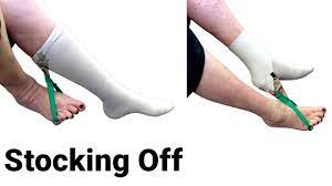 Stocking Off Effortlessly Taking Off Compression Stockings Youtube