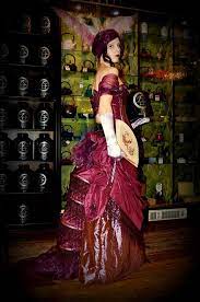 Blue Lady Couture Wonderful Clothes Victorian Fashion Steampunk Fashion