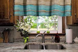 Browse 141 photos of cabin kitchen. Buy Yokii Rustic Farmhouse Valances For Windows 18 L Blackout Retro Barn Wood Teal Green Valance Curtains For Cabin Bathroom Living Room Laundry Room Country Vintage Kitchen Decor W52 X L18 Teal Online