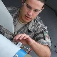 U.S. Marine Corps Maj. Adam Perlin, aircraft maintenance