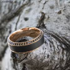 Lashbrook Designs Mens Wedding Bands Unique Wedding Bands Rose Gold Rings Mens Wedding Bands Cool Wedding Rings Rings For Men