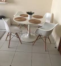 Dubizzle Abu Dhabi Chairs Benches Stools Eames Chairs And Round Table