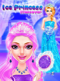 Ice Princess Dress Up Make Up Game For Girls For Android Apk Download