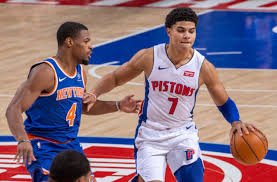 The detroit pistons and the new york knicks will face off at the little caesars arena on saturday. Detroit Pistons 3 Things To Watch In Killian Hayes Return Vs The Knicks