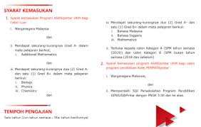 Kemasukan mengikut jenis sekolah sekolah menengah harian sekolah menengah. Apa Itu Asasi Pintar Ukm Ema S Memoir