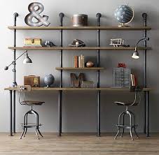 Pin On Hunter Projects Open metal shelving doesn't have to look utilitarian.