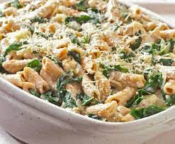 How To Make Vegetarian Oven Baked Pasta With Spinach Recipe Pasta Casserole Recipes Vegetarian Pasta Recipes Pasta Bake Vegetarian