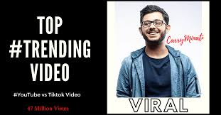 Who Is Carryminati Why His Youtube Vs Tiktok Video Is Trending Trending Videos Youtube Trending Topics