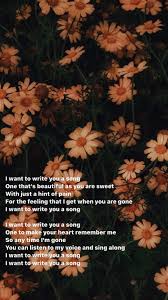 One Direction I Want To Write You A Song Lyrics I Want To Write You A Song In 2020 One Direction Wallpaper One Direction Lockscreen One Direction Posters