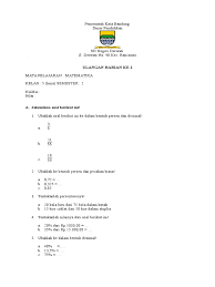 We did not find results for: Soal Matematika Kelas 5 Semester 2 Ulangan Harian Ke 1