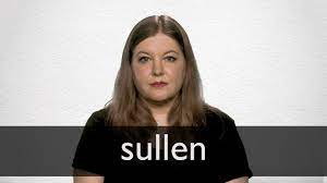 How to pronounce SULLEN in British English - YouTube