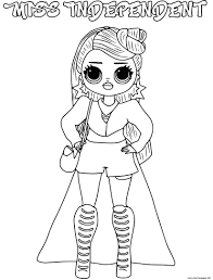 Find deals on products in preschool toys on amazon. Miss Independent Lol Omg Coloring Pages Printable