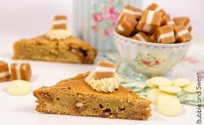 Bubble And Sweet White Chocolate And Caramel Brownie Recipe And A Giveaway