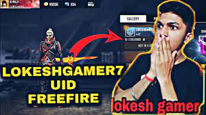 Pubg free uc & bp. Free Fire Diamond King Lokesh Gamer Id Free Fire Richest Player Uid Lokeshgamer7 Lokeshagmer Youtube