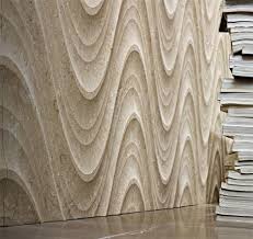 Engraved Stone Walls By Lithos Design Stone Engraving Wall Design Fence Decor