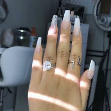 See more ideas about nail designs, cute nails, beautiful nails. Cute Nails Acrylic Nails And Diamond Ring Image 6436107 On Favim Com