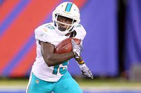 Jakeem Grant The Miami Dolphins 5 6 Rookie Receiver Starred In First Preseason Game An Miami Dolphins Cheerleaders Miami Dolphins Memes Miami Dolphins Logo