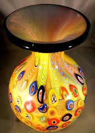 Vintage Murano Art Glass Large Vase Venetian By Pinkcowgoddess 950 00 Murano Glass Vase Glass Art Large Vase