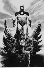 Artwork Batman Comic Art Black And White Jae Lee Batman In The Marcarade S Batman Black White Line Comic Art Gallery Room Batman Comic Art Batman Dc Comics Artwork