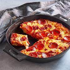 Detroit Style Pizza Recipe Chef Recipes Pampered Chef Cast Iron Recipes