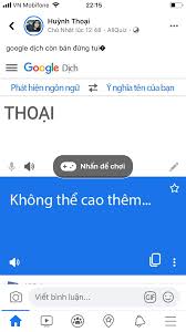 Với 2 lựa chọn ok và cancel. Nhá»¯ng Tinh Huá»'ng Háº¡i Nao Vá»›i Google Dá»‹ch Noi Báº­y