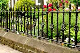 Wrought Iron Wall Top Garden Railings North Valley Forge Garden Railings Fence Landscaping Iron Fence