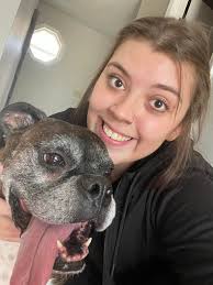 My boys!!! (left to right) Ulyss my first boxer ever who passed away 2 yrs  and a half ago at the age of 6 from cancer and my crazy Hulk !!!!