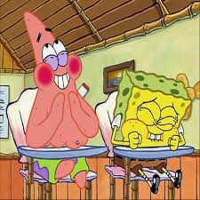 Pictures of spongebob squarepants and patrick. Spongebob Squarepants Patrick Star Bikini Bottom Edible Cake Topper Image Abpid00130v1 Walmart Com Walmart Com