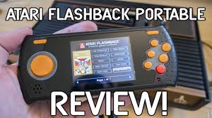 Atari 2600 console, games, controllers. Atari Flashback Portable Review Youtube