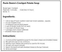 Paula Deen S Crockpot Potato Soup Recipe Potato Soup Crockpot Recipes Crockpot Potato Soup Crock Pot