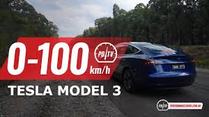 Tesla Model 3 Standard Plus 0 100km H Overview Youtube
