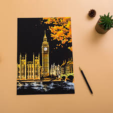 Check out our scratch painting selection for the very best in unique or custom, handmade pieces from our масляные краски shops. Ddwe Colorful City Natural And World Famous Building Scratch Painting Drawing Toy For Children Crafts Art Scraping Painting Gift Drawing Toys Aliexpress