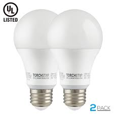2 Pack A19 Led Light Bulbs Garage Door Opener Led Bulb 3000k Warm White E26 Medium Base Walmart Com Walmart Com