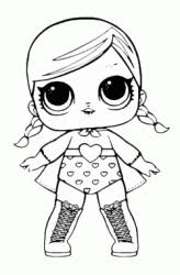 Potrebbero anche interessarti disegni da colorare nelle categoria unicorno. Disegni Di Lol Surprise Da Colorare