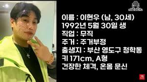 부산 돌려차기남” 30살 이현우 신상공개와 전과기록