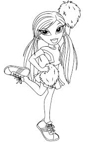 Och tamale cheer, originally called the psalm of collegiate thanksgiving,. Bratz Cheerleader Coloring Pages Best Place To Color