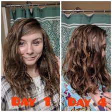 This curly hair plopping technique is good for getting defined curls with the least amount o. I Always Thought My Hair Was Poofy And Straight But It S Day 4 In Cg And I Am Amazed By The Results Newfound Wavy Here Current Routine Low Poo Or Cowash With Devacurl S