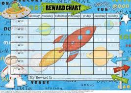 Out Of This World Childs Space Themed Reward Chart