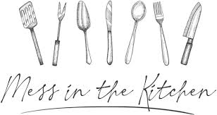 Collection of messy hand drawn kitchen items. Mess In The Kitchen A Messy Kitchen Is A Sign Of Happiness