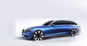 The New Mercedes E Class Estate In The Interior The New E Class Estate Is One Of The Quietest Vehicles In Its Class Car Design Mercedes E Class Estate Automotive Design