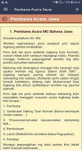 Tips menjadi mc acara tahlil kematian. Pembawa Acara Jawa For Android Apk Download