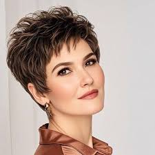 What are some trendy hairstyles for women over 50?