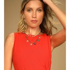 ATLEIN Asymmetric Ruched Side Cutout Sleeveless Jersey Bodycon Midi Dress XS