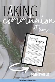 When jesus is talking about his blood and his body and how they have to take this. Is It Enough Just To Take Communion At Church